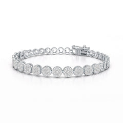 2.49 CT 18KT Gold Diamond Women's Bracelet