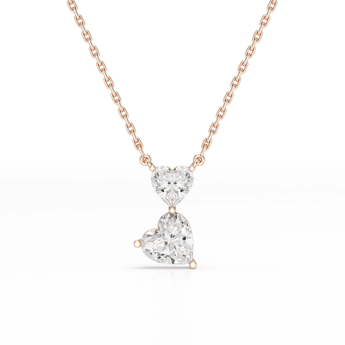 2.83 CT Heart Shaped Lab Diamond Pendant