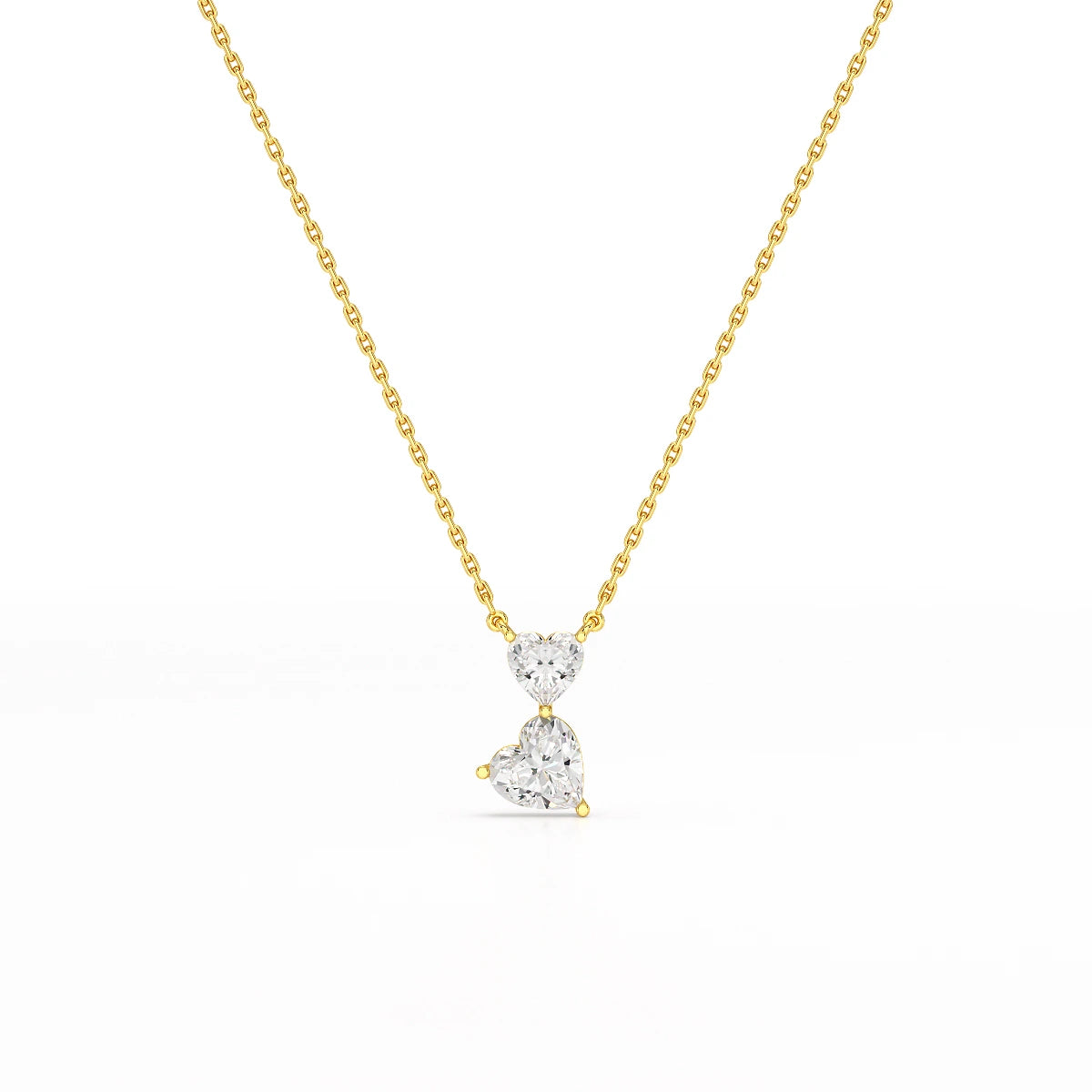 2.83 CT Heart Shaped Lab Diamond Pendant