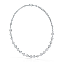 2.89 Carat Lab Grown Diamond Tennis Necklace