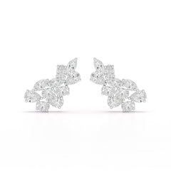 3.4 CT Multi Shape Lab Diamond Stud Earrings