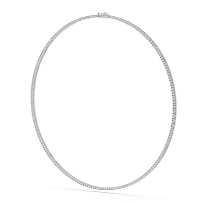 4.61 Carat Diamond Line Necklace