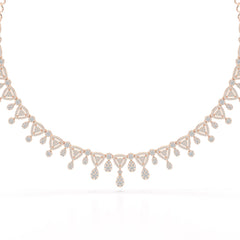 5 CT Lab Grown Diamond Bridal Necklace