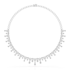 5 CT Lab Grown Diamond Bridal Necklace