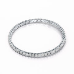 6.5 CT Round cut Lab Diamond Tennis Bracelet