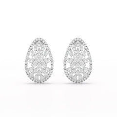 6 CT Lab Diamond Multi Shape Stud Earring