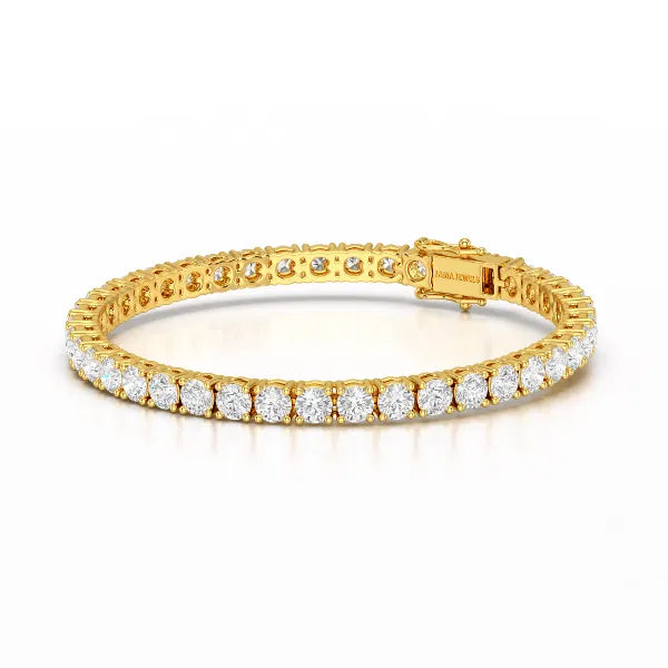 9.12 CT Lab Diamond Tennis Bracelet