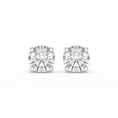 6.03 CT Lab Grown Diamond Round Earring