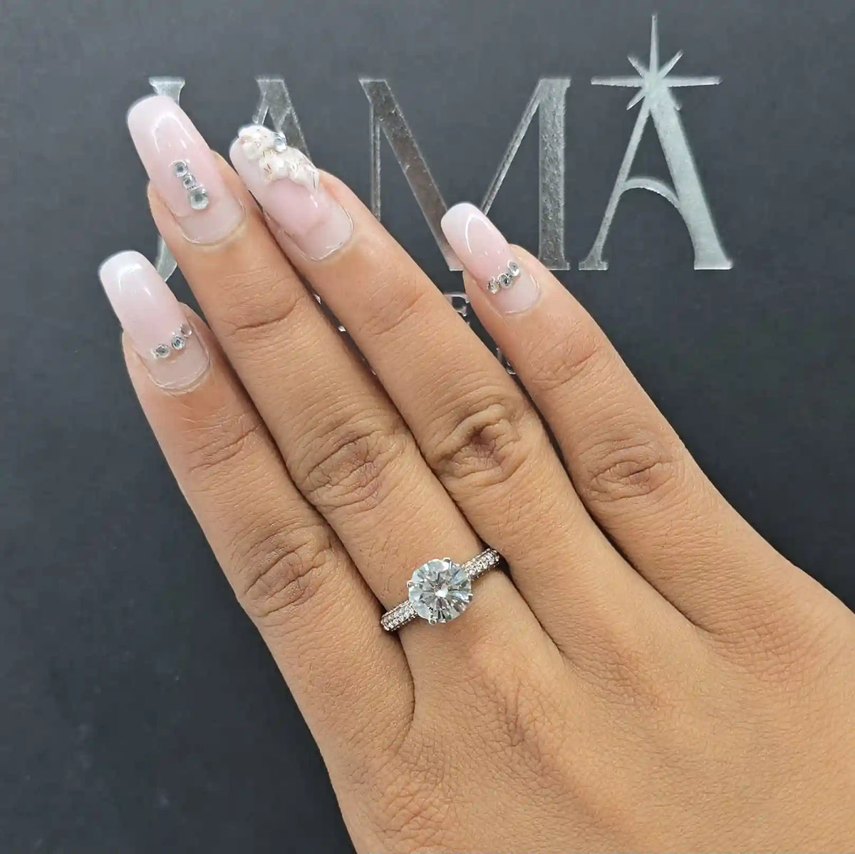 2.55 CT Round Cut Lab Diamond Ring (Ready for Delivery)