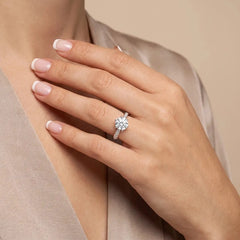 2.48 CT Round Cut Lab Diamond Solitaire Ring