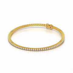 2.15 CT Round cut Lab Diamond Tennis Bracelet Jama Jewels