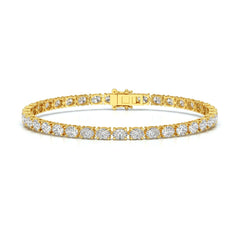 7.40 CT Oval Cut Diamond Tennis Bracelet Jama Jewels