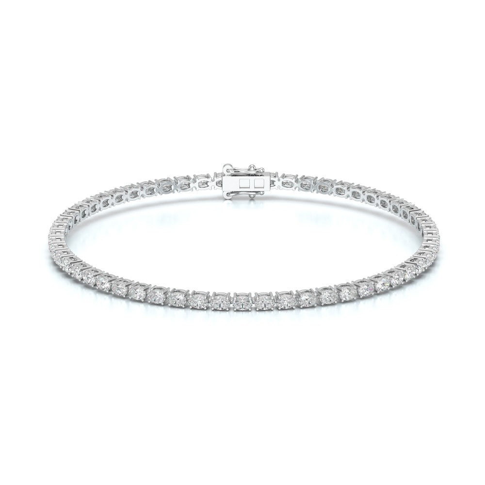 3.85 CT Oval Cut Diamond Tennis Bracelet Jama Jewels