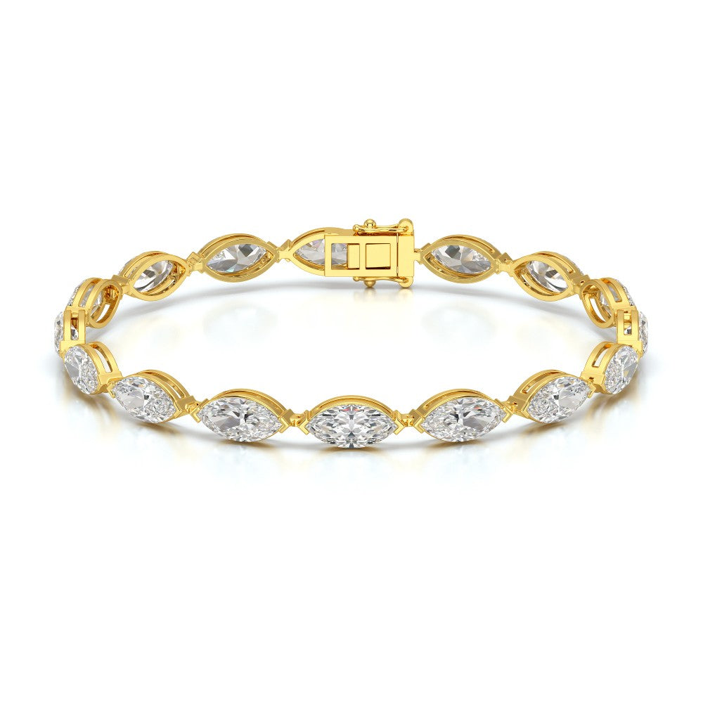 Marquise Cut Diamond Tennis Bracelet Jama Jewels