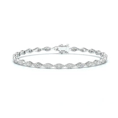 5 CT Marquise Cut Diamond Tennis Bracelet Jama Jewels