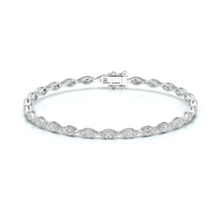 5 CT Marquise Cut Diamond Tennis Bracelet Jama Jewels