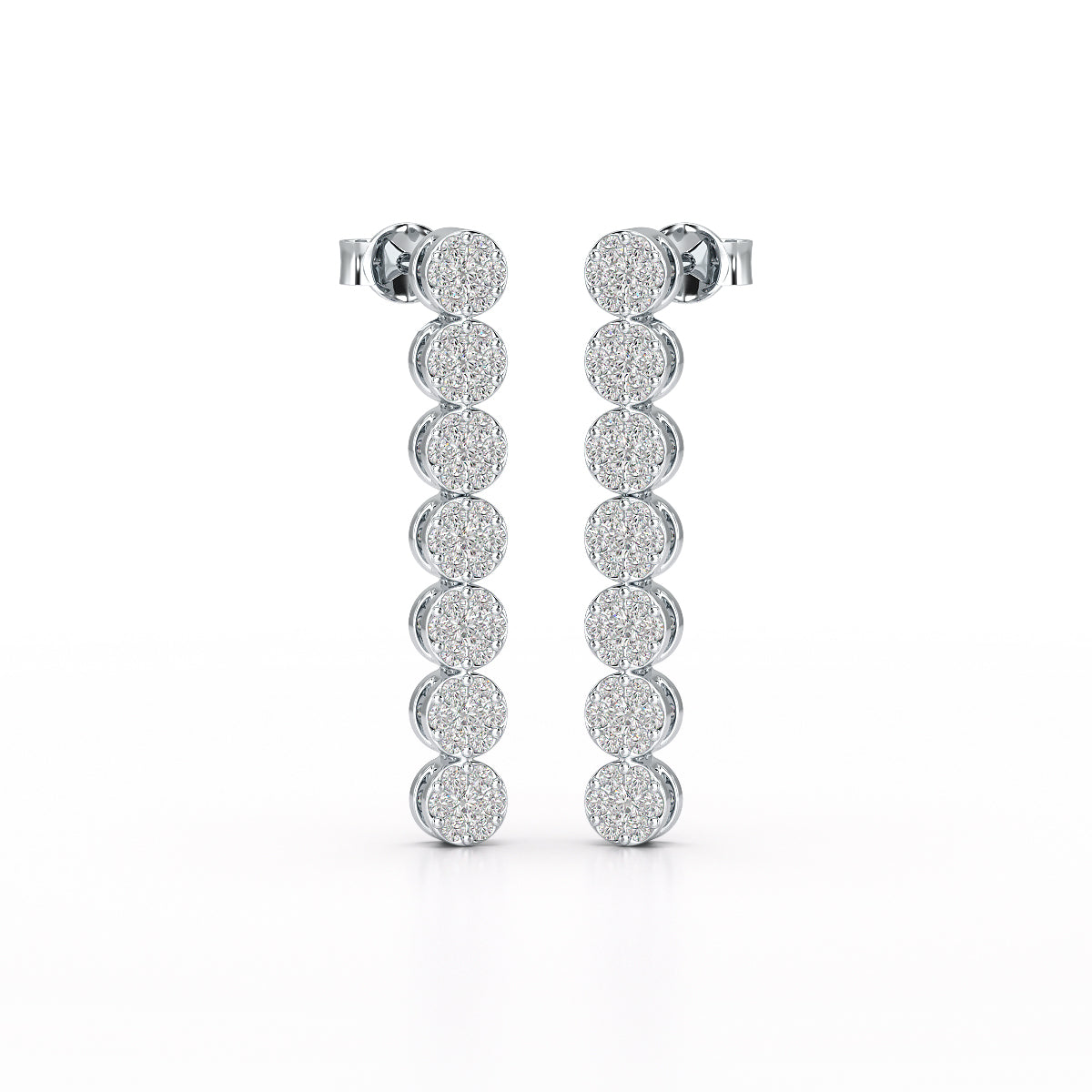 0.95 CT Dangle & Drop Lab Diamond Earrings