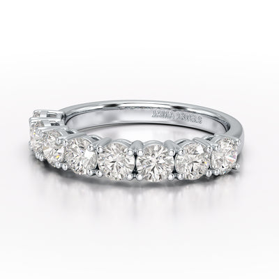 1.84 CT Round Cut Lab Diamonds White Engagement Ring