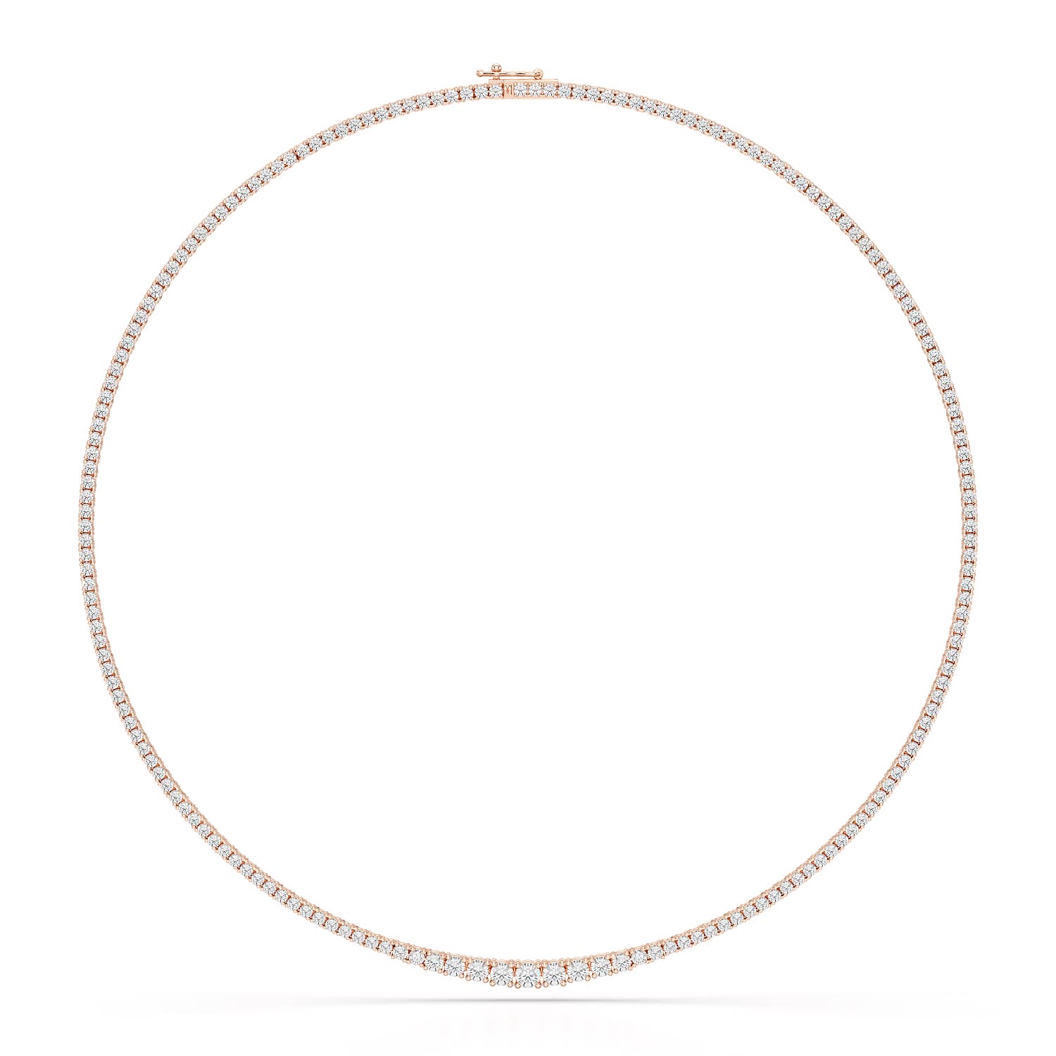 6.35 CT Riviere Necklace - Jama Jewels 