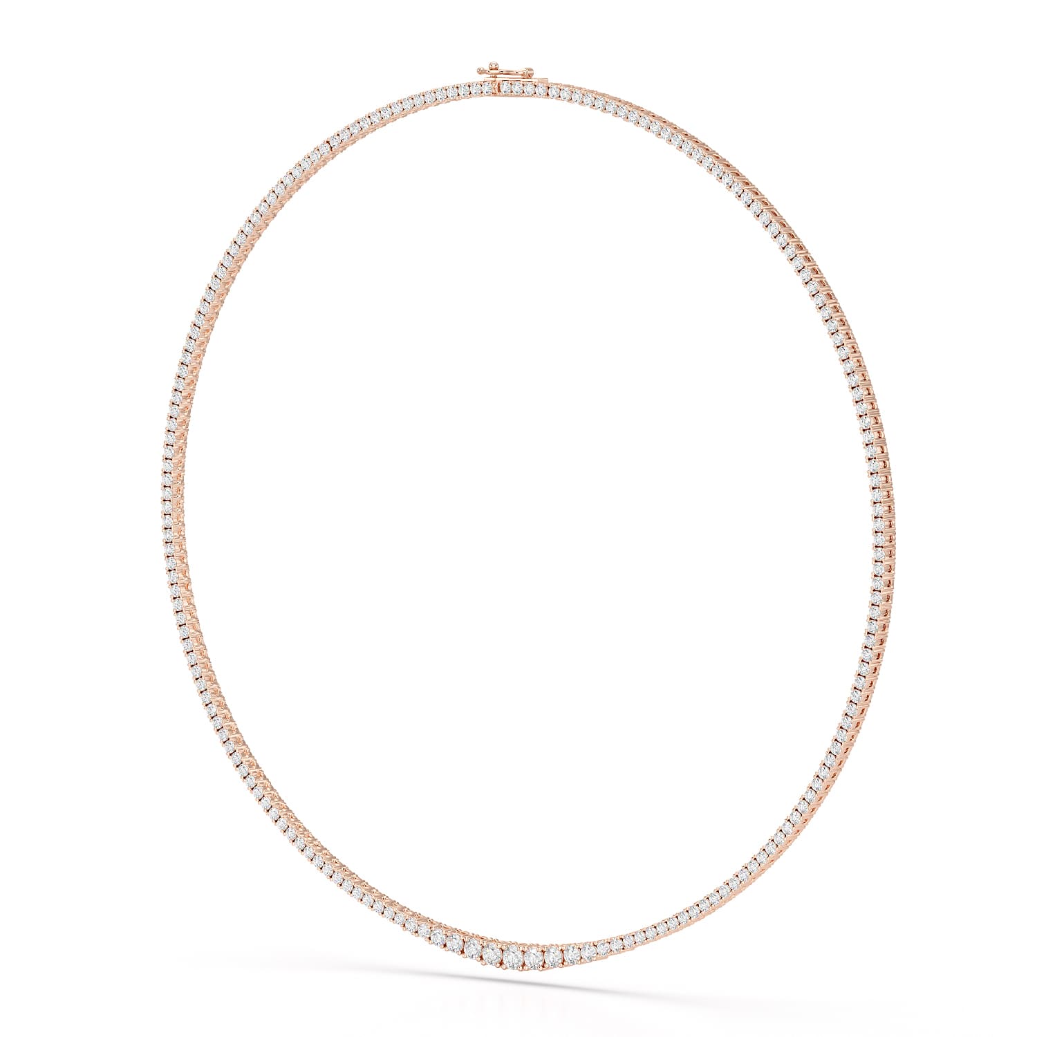 6.35 CT Riviere Necklace - Jama Jewels 