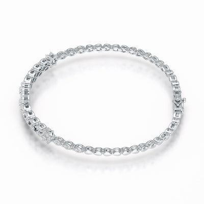 1.12 CT Classic Lab Diamond Designer Bracelet