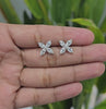 1.70 CT Lab Diamond Petal Stud Earring (Ready for Delivery)