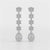 1.48 CT Pear Cut Drop Lab Diamond Earring