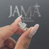 1.30 CT Round & Pear Cut Diamond Two Stone Ring (Ready for Delivery)