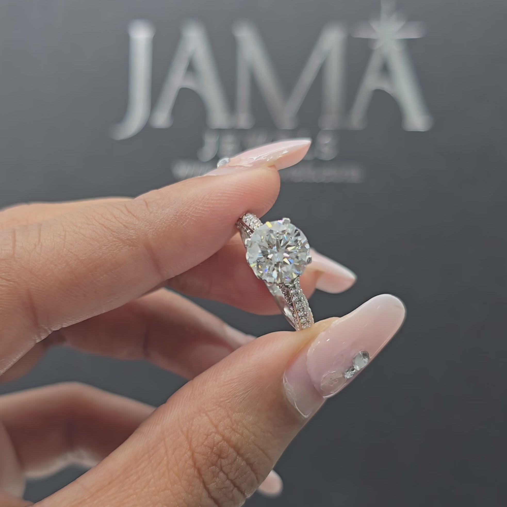 2.55 CT Round Cut Lab Diamond Ring (Ready for Delivery)