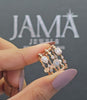 1.2 CT Lab Diamond Multi Shape Spiral Ring (Ready for Delivery)