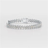12.60 CT Marquise Cut Diamond Bezel Tennis Bracelet