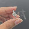 1.13 CT Round Diamond Hidden Halo Solitaire Ring (Ready for Delivery)