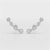 0.39 CT Lab Diamond Multi shape Earring