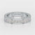 1.07 CT Princess Cut Lab Diamond Ring