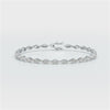 4.25 CT Marquise Cut Diamond Tennis Bracelet