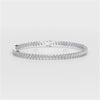 3.50 CT Marquise Cut Diamond Bezel Tennis Bracelet