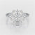 Baguette Cut 0.5 CT Lab Diamond Ring
