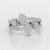 0.84 CT Layered Lab Diamond Wedding Ring