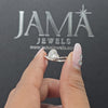 1.10 CT Heart Cut Lab Diamond Halo Bypass Ring (Ready for Delivery)