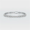 12 CT Oval Cut Diamond Tennis Bracelet