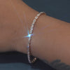 5 CT Emerald Cut Diamond Bezel Tennis Bracelet