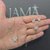 3.55 CT Butterfly Shaped Diamond Jewellery Set - Ring, Earring & Chain Pendant (Ready for Delivery)