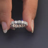 4.20 CT Round Diamond Eternity Band Video