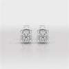 0.84 CT Lab Created Diamond Stud Earrings
