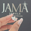 2.20 CT Lab Diamond Pear Cut Three Stone Ring (Ready for Delivery)