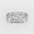 1.4 CT Marquise and Round Cut Lab Diamond Ring