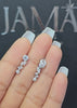 1.17 CT Lab Grown Multi Shape Drop Earring (Ready For Delivery)
