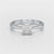 1 Ct Princess Cut Solitaire Lab Diamond Engagement Ring
