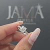 1.40 CT Square Emerald Cut Lab Diamond Ring (Ready for Delivery)